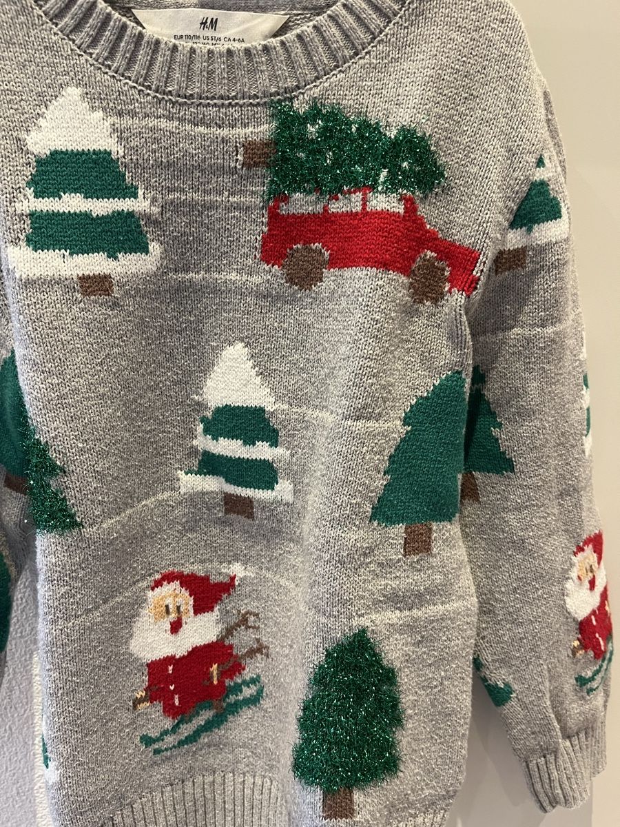 H&M Maglioni & Felpe: Schöner Weihnachtspullover! Gr. 110/116 – Usato da Volketswil venduto da Kephren 1