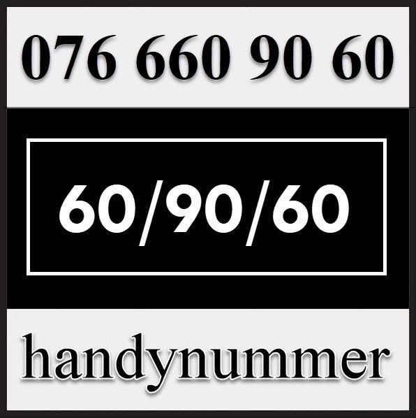 PrePaid-Karten: Handynummer, Telefonnummer, VIP Nummer, 076 660 90 60 – Neu (gemäss Beschreibung) aus Winterthur von handynummerch
