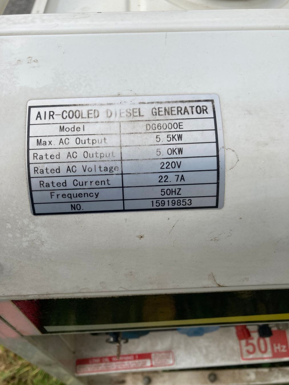 Stromgeneratoren: Disel-Generator (Stromerzeuger) – Defekt aus Andeer von JDOGG 4