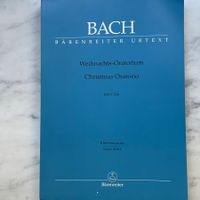 Bach Weihnachts-Oratorium Bärenreiter BA 5014-90 neu