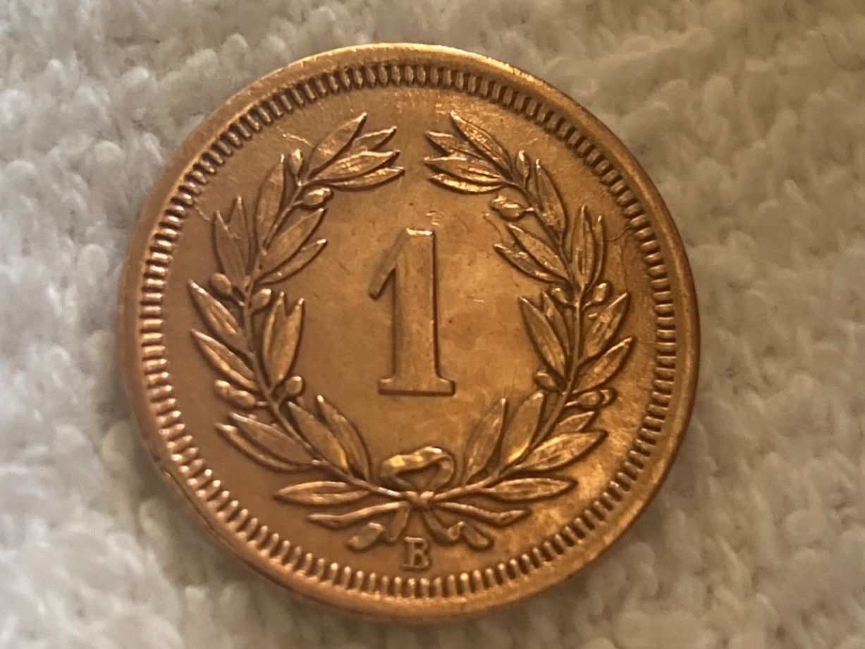 Tutti le monete: 1 centime/rappen 1903 abart – Usato da Nyon venduto da Ilmi09 1