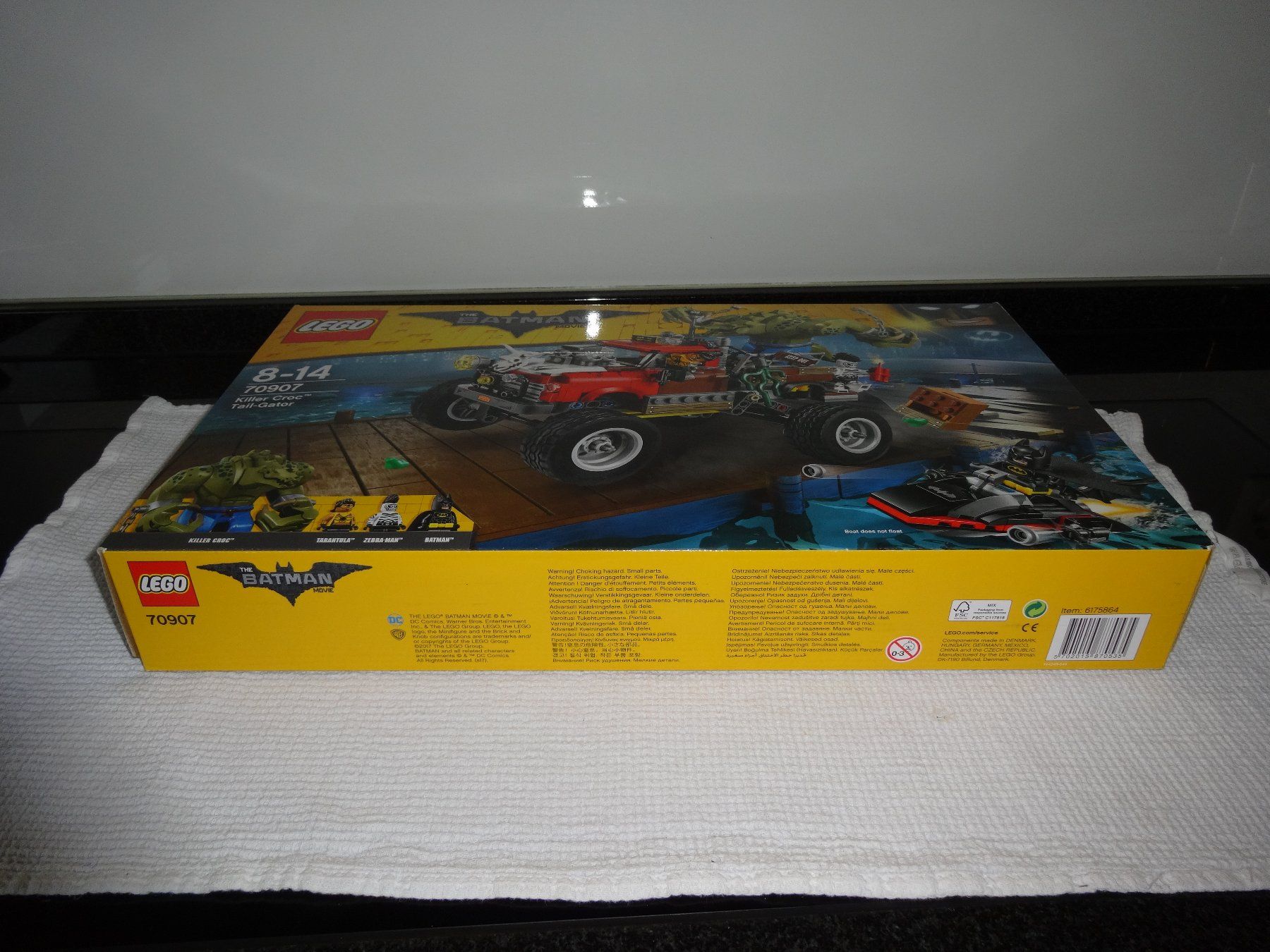 Lego Giocattoli: Lego  Batmann  Killer Croc Tail -Gator  Nr 70907 – Nuovo e nell'imballaggio originale da Neerach venduto da jenny062 5