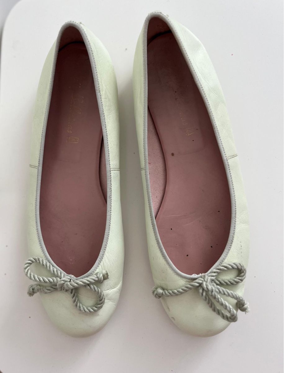 Damenschuhe: Pretty Ballerinas, Size 41, Pale Green – Gebraucht aus Genève von gvokiii