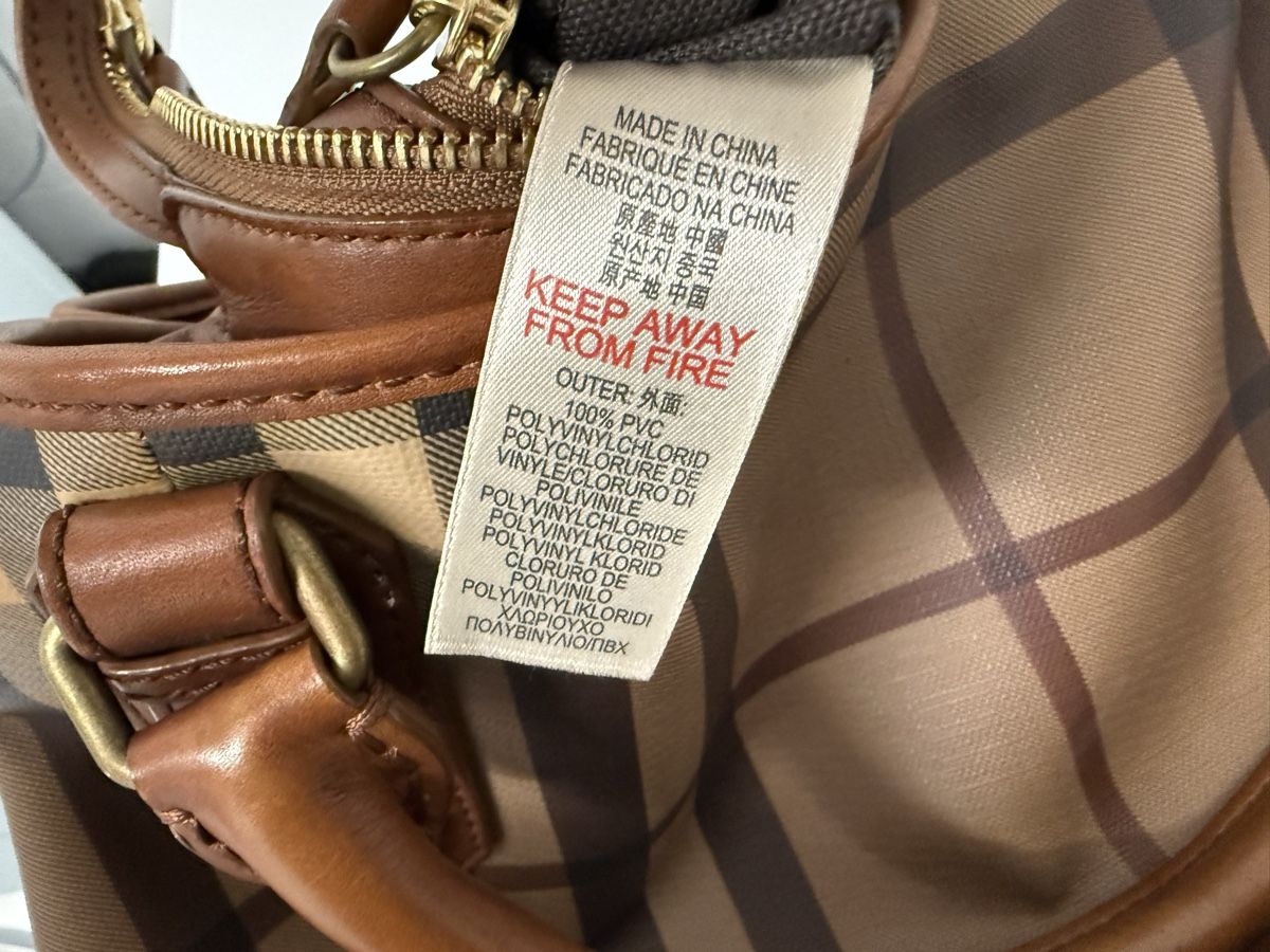 Burberry Borse da donna: Burberry Handtasche Check Nova Leder Braun – Usato da Zürich venduto da daki81 7