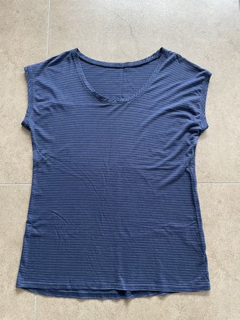 Beachtime Damen Shirt gestreift blau Gr. 40/42