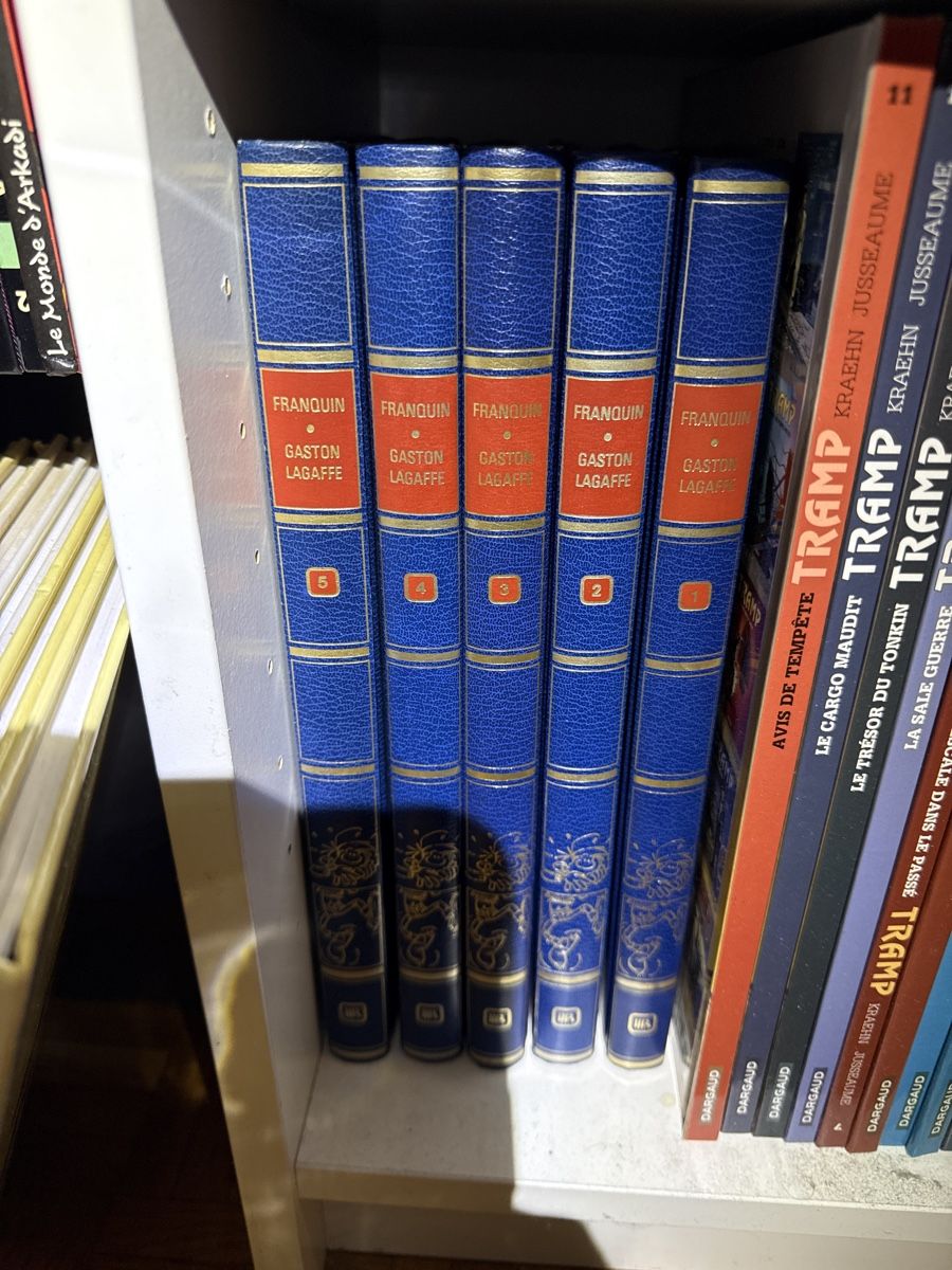 BD: Collection Gaston intégrale complète Rombaldi 1 à 5 – D'occasion à Préverenges par matthieu80
