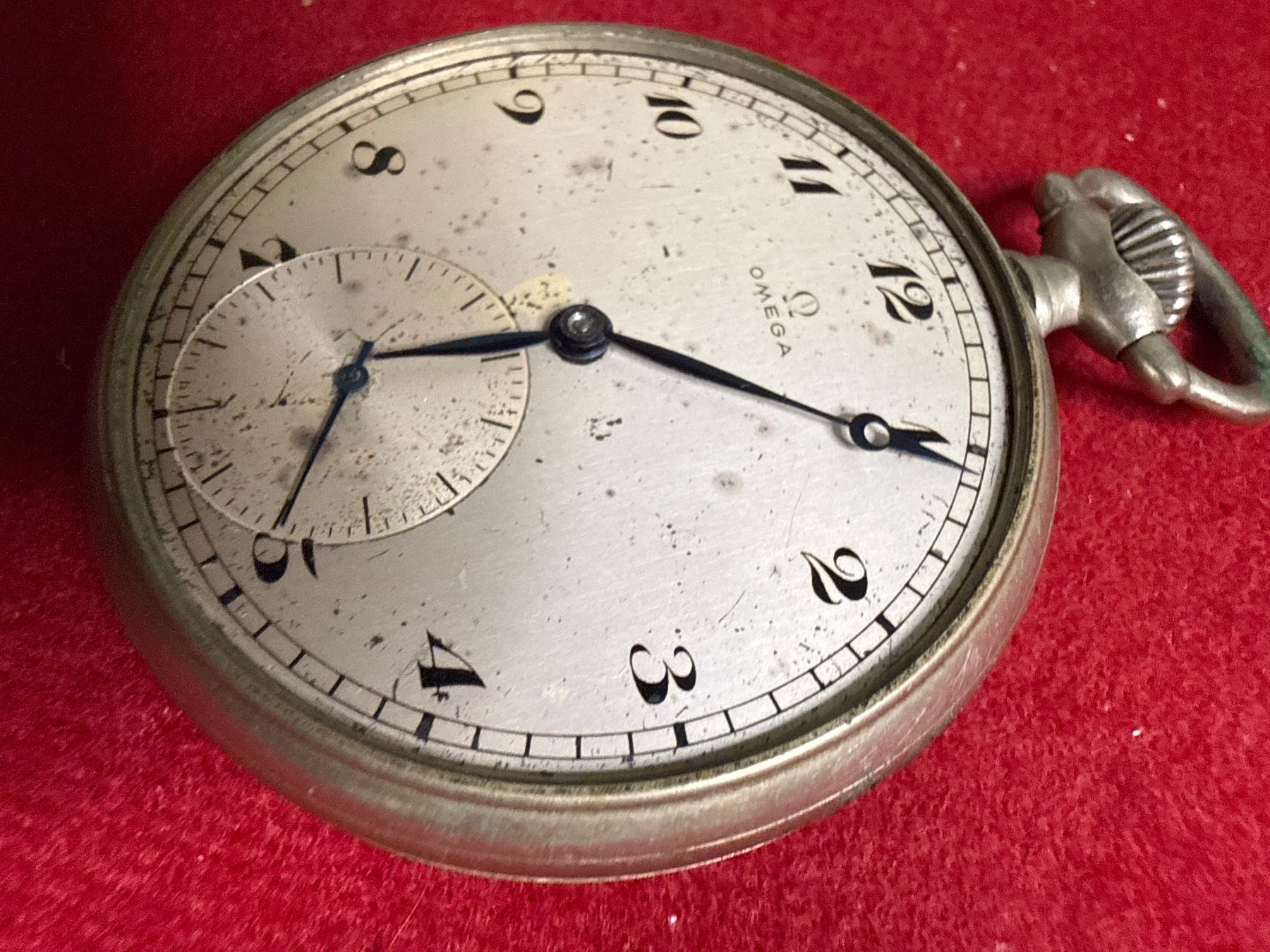 Omega Uhren: Omega Taschenuhr 48 mm – Defekt aus Pfeffingen von Allhandelklgwatches 1