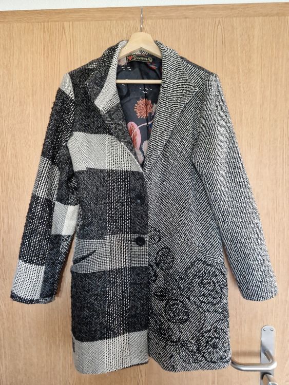 Manteau Desigual Taille 42 (38) - Multicolore Polyester - Occasion Très Bon état - Modèle TOP