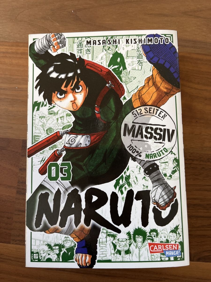 Comics: Naruto Massiv Manga 1, 2 und 3 – Neu (gemäss Beschreibung) aus Thal von  4