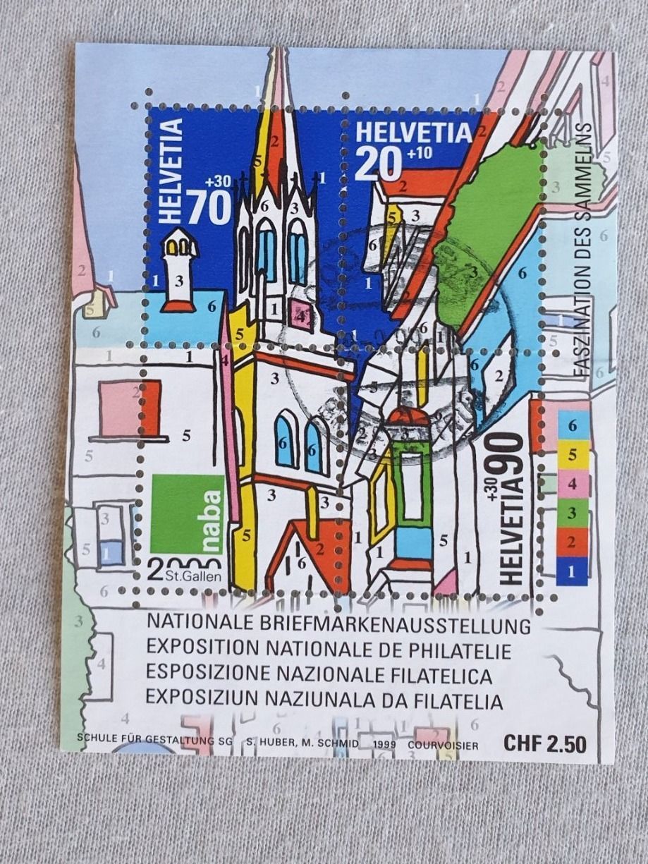 Tutti i francobolli: (413) St. Gallen 2000 – Usato da Schwarzhäusern venduto da Inot3