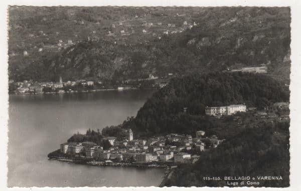 Cartes postales: AK Bellagio e Varenna Lago di Como – D'occasion à Remetschwil par Hofiii