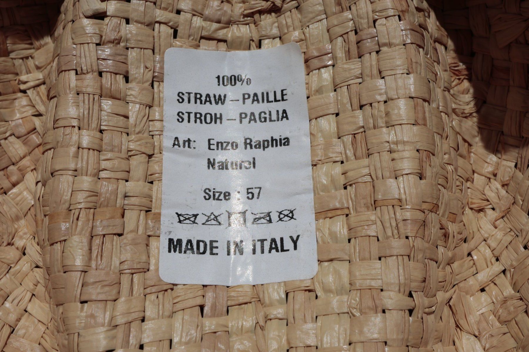 Copricapi, berretti & cappellini: Herren-Strohhut (neuwertig) – Nuovo (secondo la descrizione) da Zürich venduto da gian_catrina 5