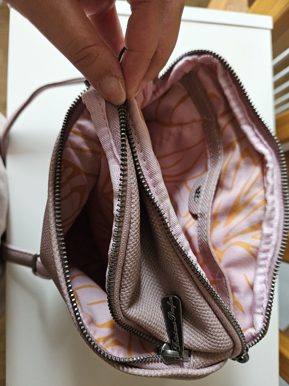 Fritzi Aus Preussen Borse da donna: Fritzi aus Preußen Bauchtasche, altrosa – Usato da Bern venduto da Oloui 2