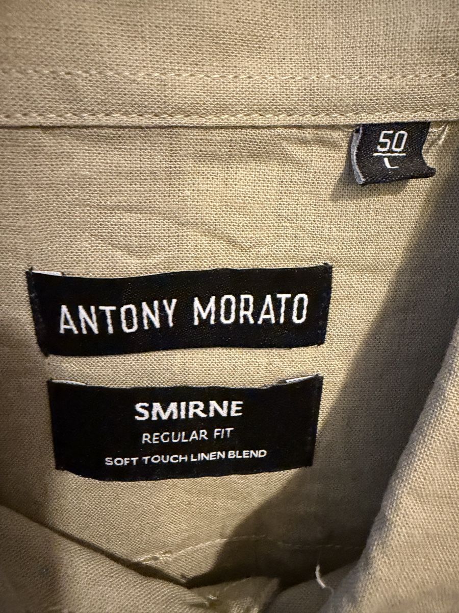 Camicie: Camicia Antony Morato smirne regular fit beige 50/L – Nuovo (secondo la descrizione) da Lugano venduto da can_xdd8 4