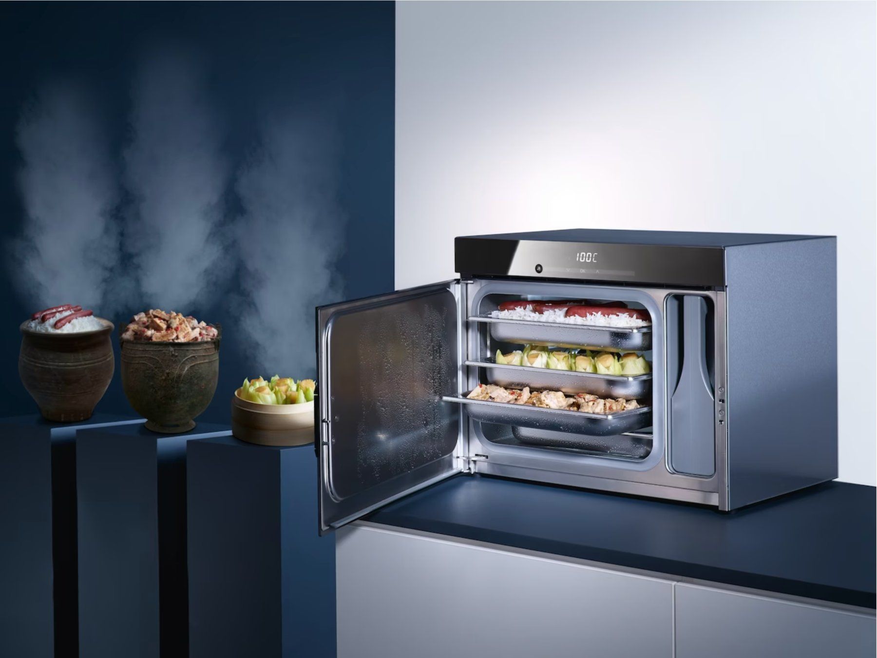 Miele Elettrodomestici da cucina: MIELE DAMPFGARER DG 6010 NEU – Nuovo (secondo la descrizione) da Wildegg venduto da Swiss.Olympia 1