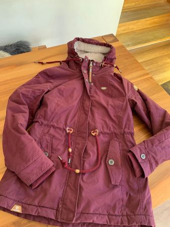 RAGWEAR Vegan Wintermantel / Winterparka warm Grösse M