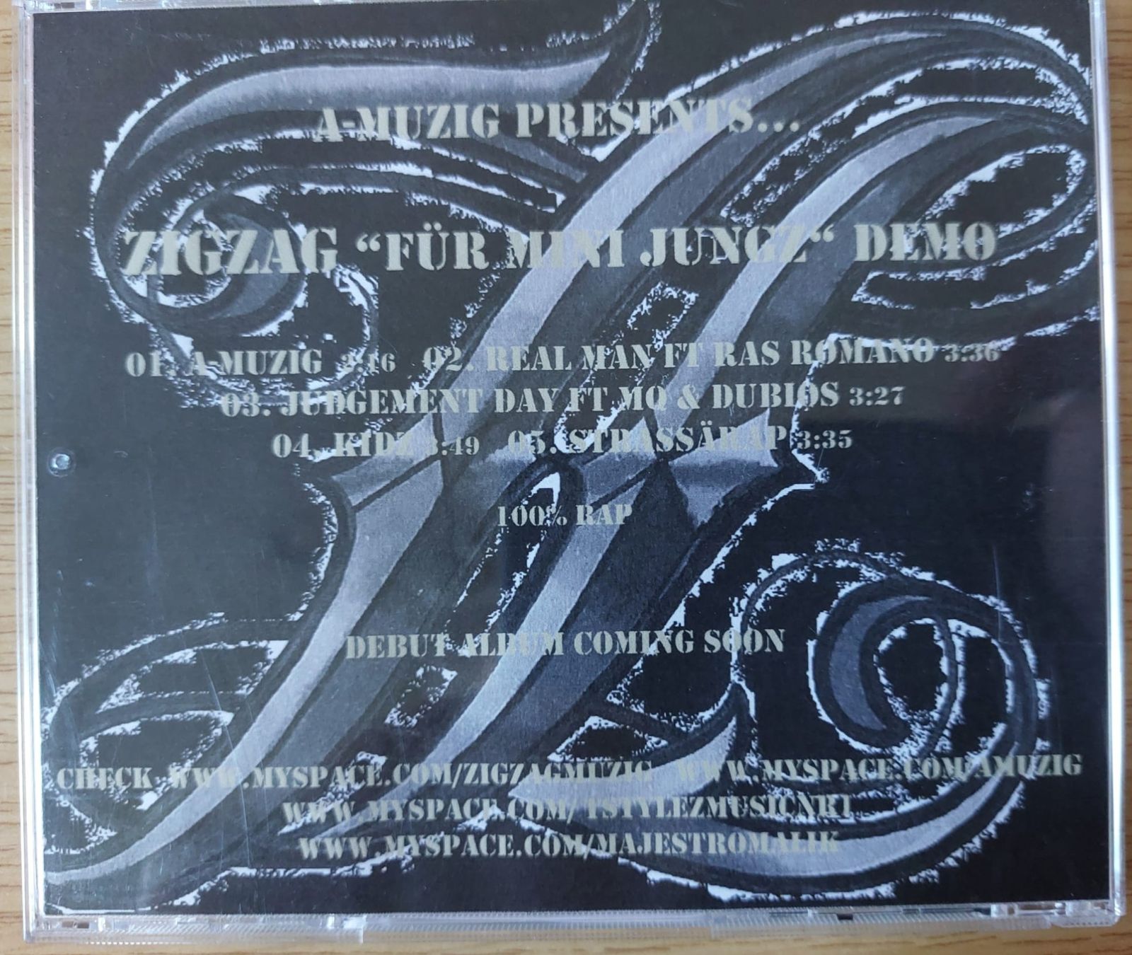 CD: ZigZag - "Für Mini Jungz" Demo CD – Usato da Urtenen-Schönbühl venduto da Kahru 1