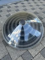 Pool Solarkollektor Kuppel schwarz