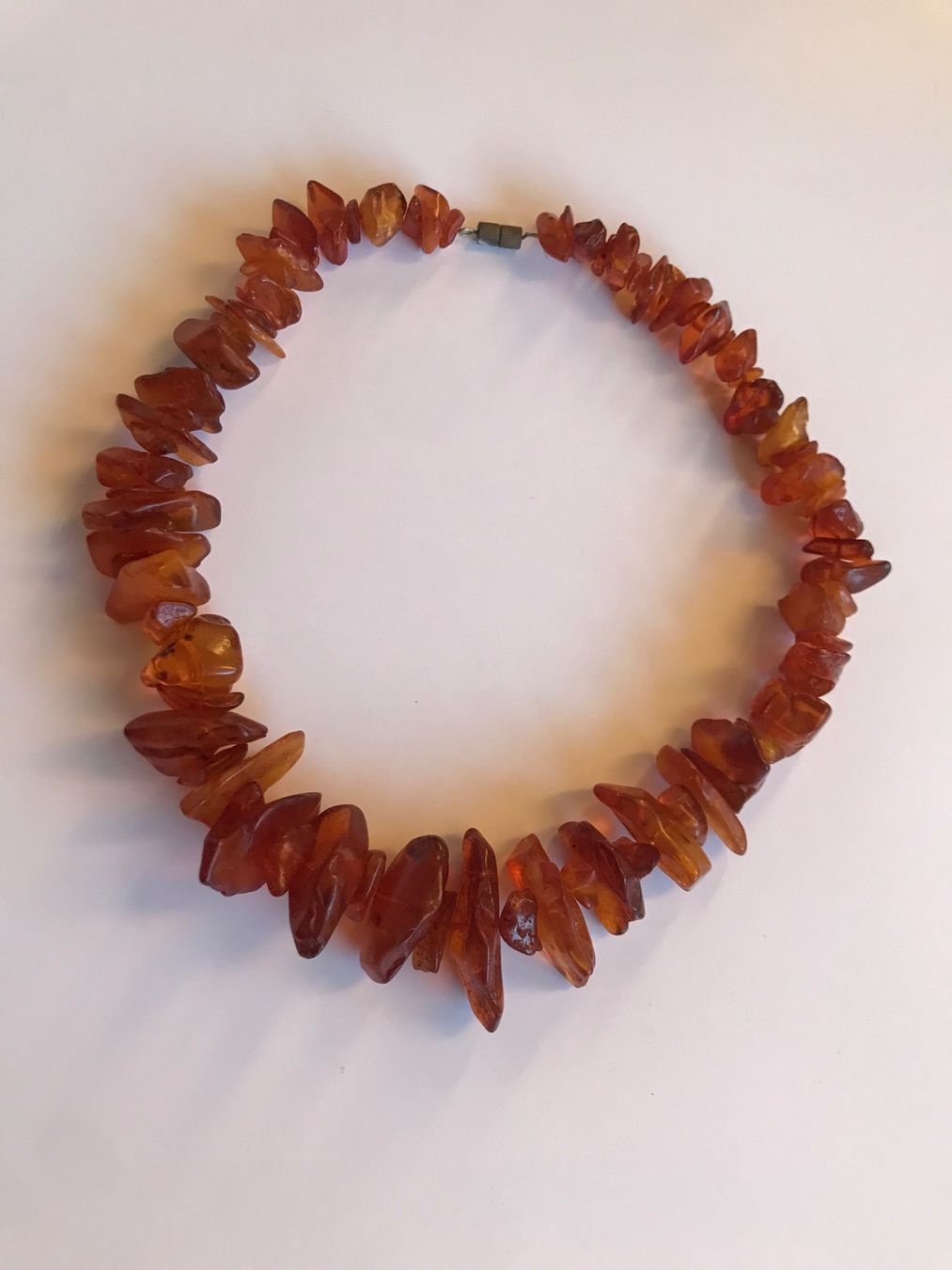 Catenine: Collier en ambre brut authentique – Usato da Grimisuat venduto da eliseba88