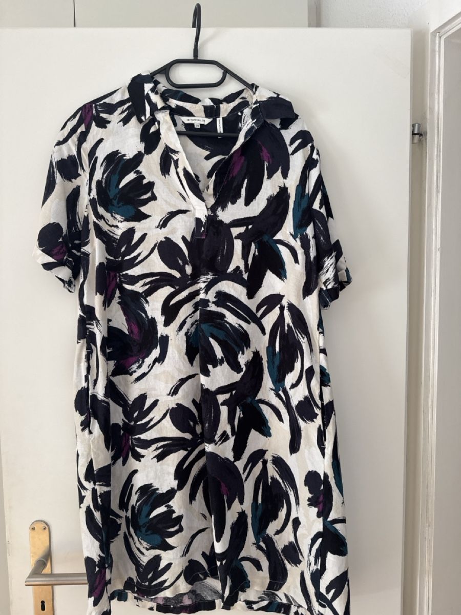 Tom Tailor Vestiti: Tom Tailor: Schönes Leinenkleid 38-40 – Nuovo (secondo la descrizione) da Füllinsdorf venduto da Nanna22
