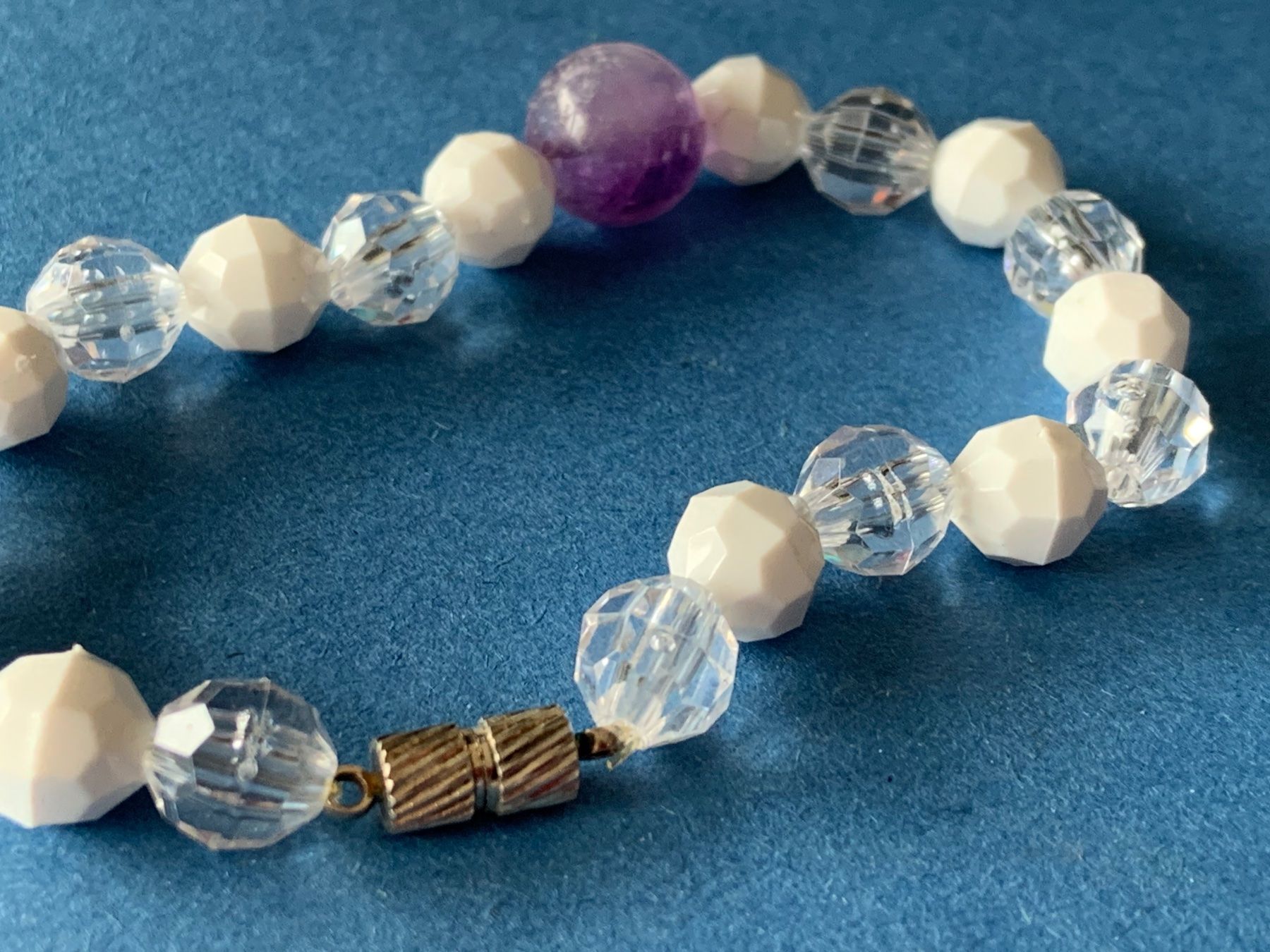 Bracciali & Braccialetti: Armketteli mit amethyst 19cm – Nuovo (secondo la descrizione) da Laufen venduto da Bellebellezza 3