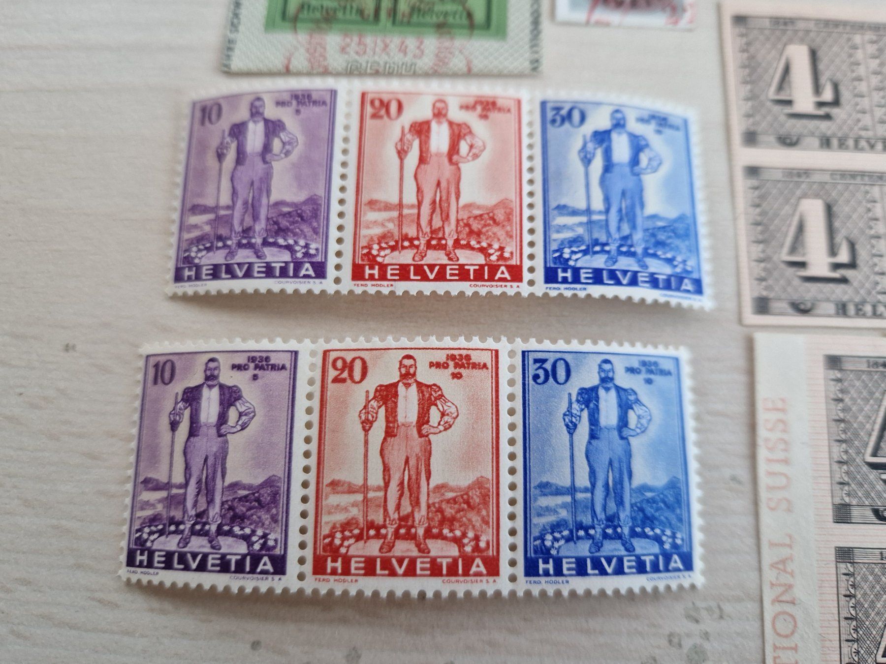 Tutti i francobolli: Blockausschnitte gestempelt und postfrisch, ab 1.- – Usato da Burgdorf venduto da Glossy01 4