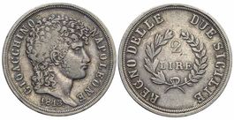 Italien, Napoli, 2 Lire 1813