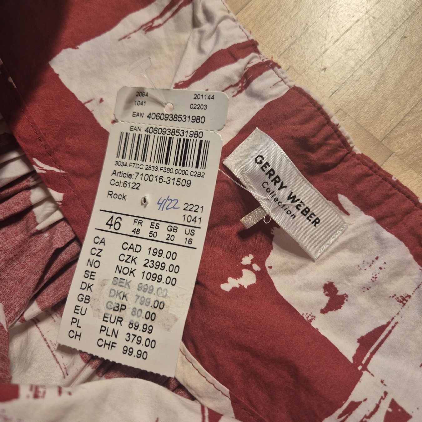 Gerry Weber Gonne: Gerry Weber Rock Gr.46 sommer – Nuovo (secondo la descrizione) da Wermatswil venduto da Tonymelony 4