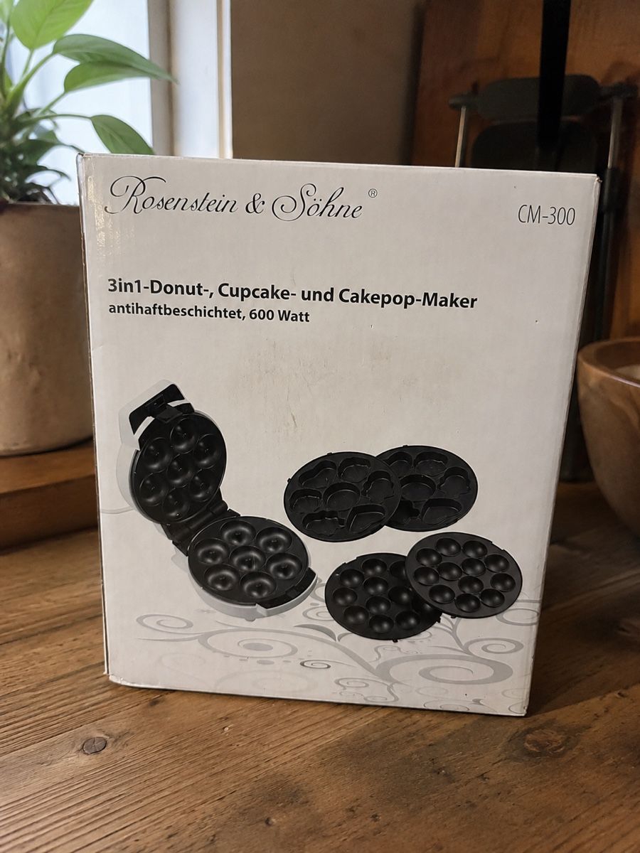 Küchengeräte: Rosenstein & Söhne 3in1 Maker CM-300 neu – Neu und originalverpackt aus zug von kpo_bn6f