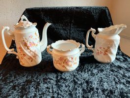 Kaffee- Milchkanne  und Zuckerdose