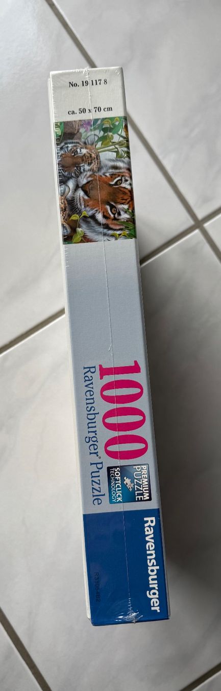 Ravensburger Puzzle: 1000 Ravensburger Puzzle TIGER – Usato da Oberbipp venduto da annegret05 2