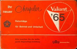 Betriebsanleitung - Chrisler Valiant