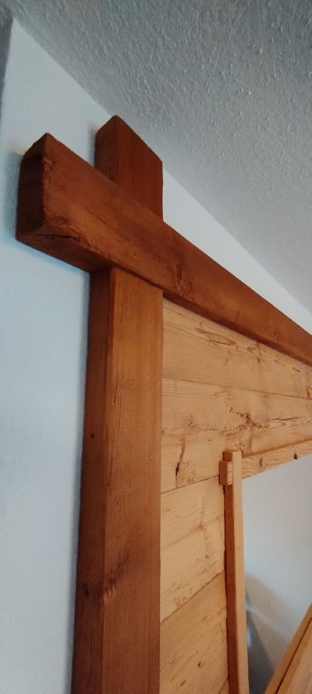 Specchi: Rustikaler Spiegel mit Holzrahmen - Einzigartiges Design! – Nuovo e nell'imballaggio originale da Jonschwil venduto da BrunnerHandwerk 2
