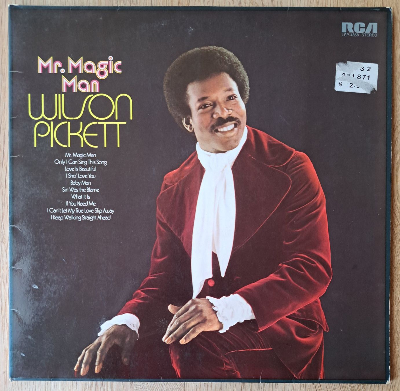 Dischi in vinile: Wilson Pickett - Mr. Magic Man – Usato da Meggen venduto da Ricardokoch