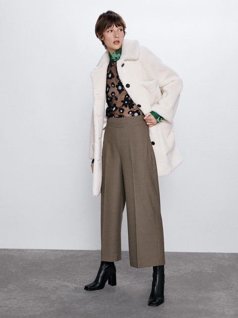 Zara Hosen: Zara Wide Leg Pants XS – Gebraucht aus Tannay von EllaSF 1