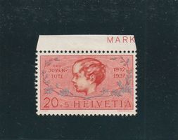 Abart Pro Juventute Zu. Nr. J83