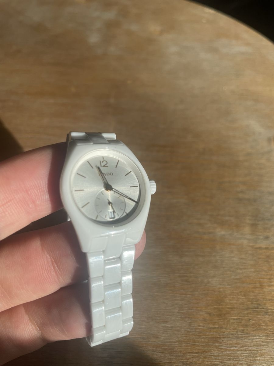 Rado Orologi: Rado True Spacchio 26mm White Ceramic Damen – Usato da Baar venduto da dieUhrenwerkstatt 4