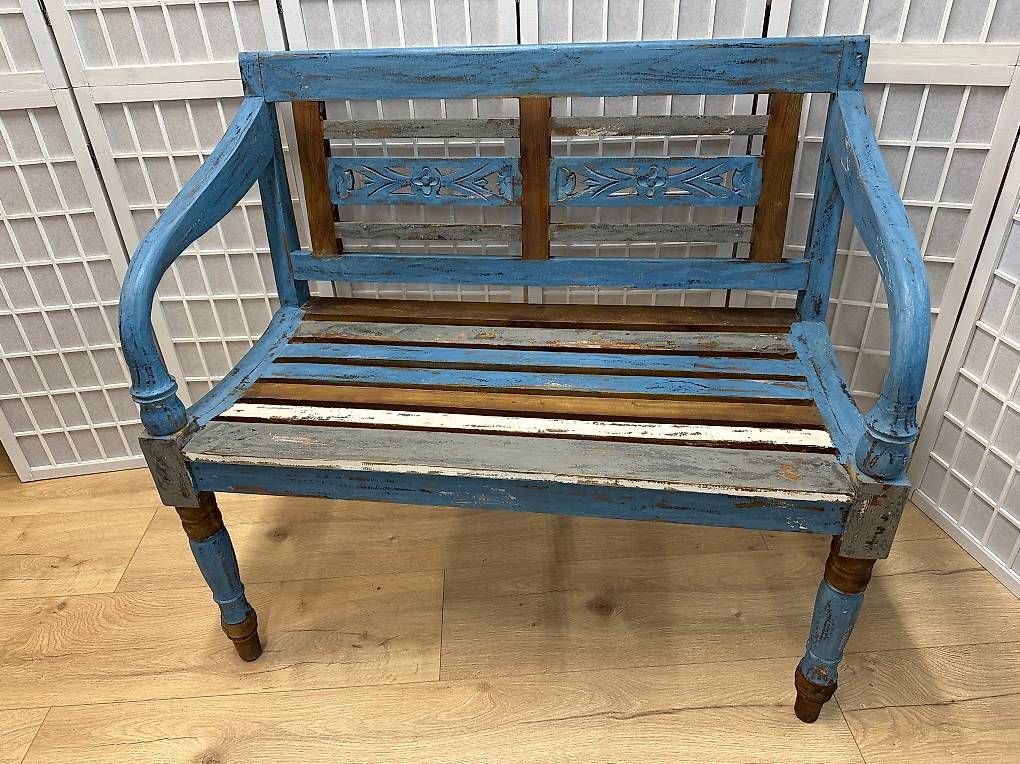 Panchine: Sitzbank VINTAGE multicolor 100 cm – Nuovo e nell'imballaggio originale da Unterentfelden venduto da moebelrufli