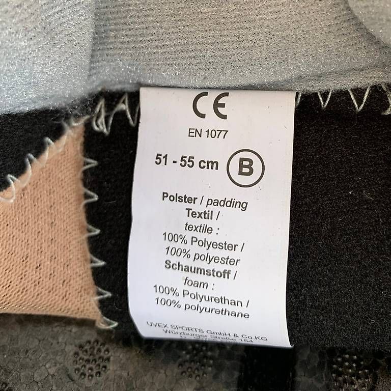 Uvex Caschi: Skihelm UVEX Kinder 51-55 cm – Usato da Finstersee venduto da alexsv 1