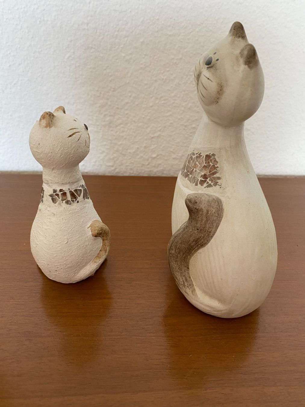 Statuette: Katzenmutter mit Katzenkind – Usato da Schlieren venduto da Trudyschoe 2
