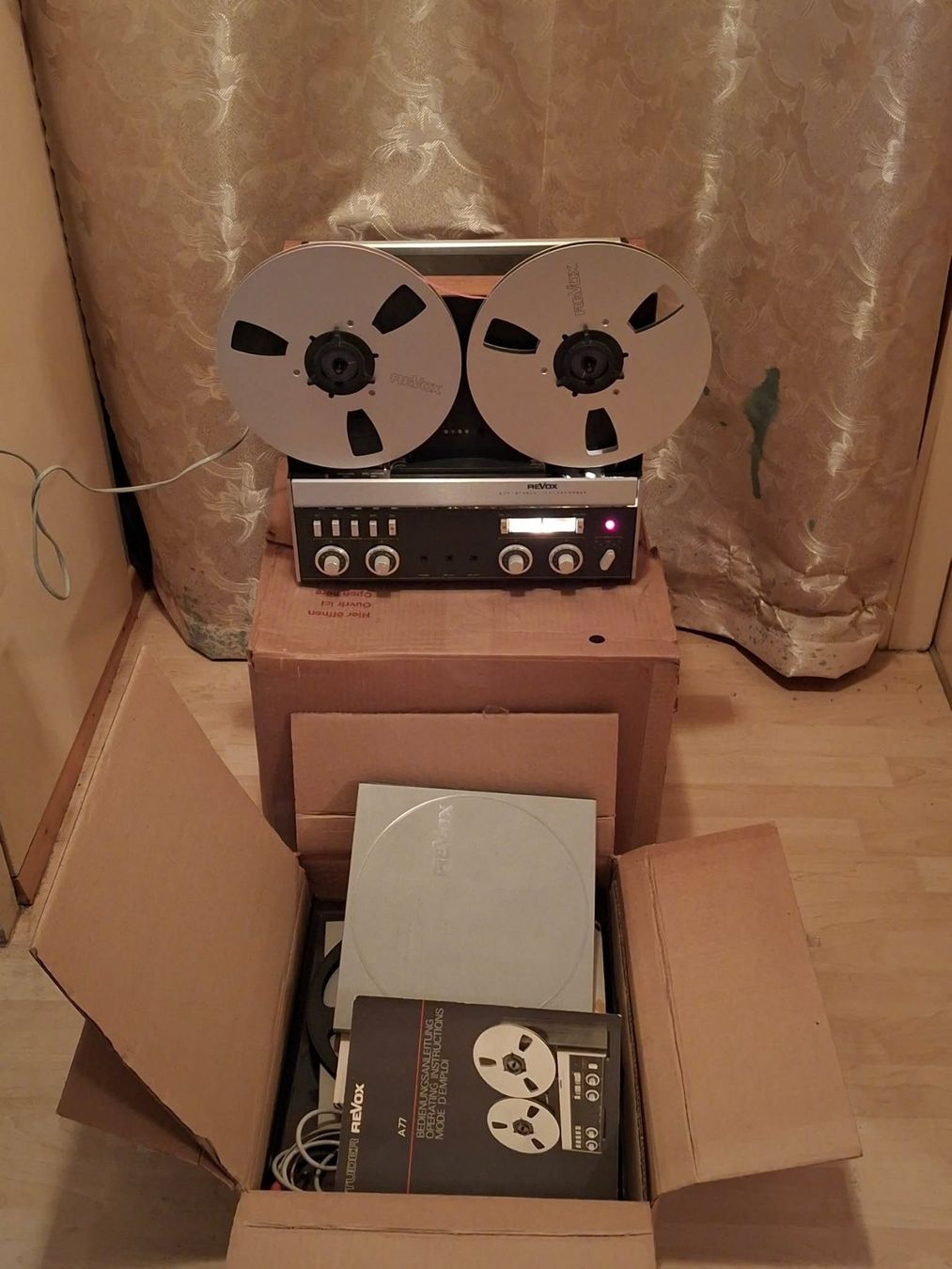 Revox Apparecchi a nastro: Revox A77 in der 4-Spur-mit  OVP und Zubehör – Usato da Wittenbach venduto da Nostalgie1965 1