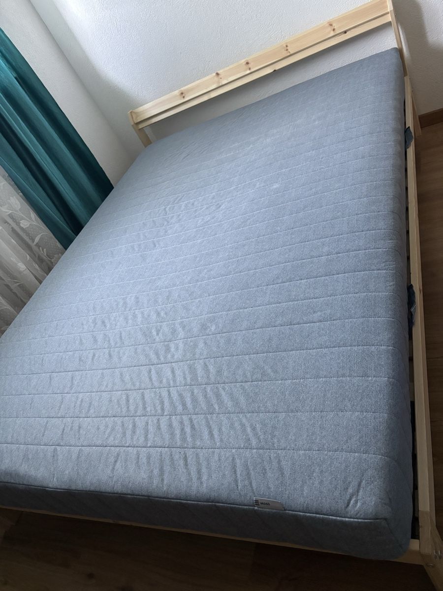 Ikea Letti: IKEA Bed Frame with Mattress & Slatted Base – Usato da Dielsdorf venduto da lha_6rrp 3
