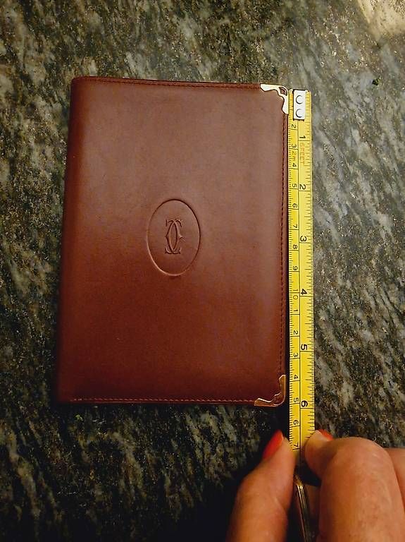 Cartier Portafogli: Cartier Brieftasche Leder – Usato da Bassersdorf venduto da Nellin 2