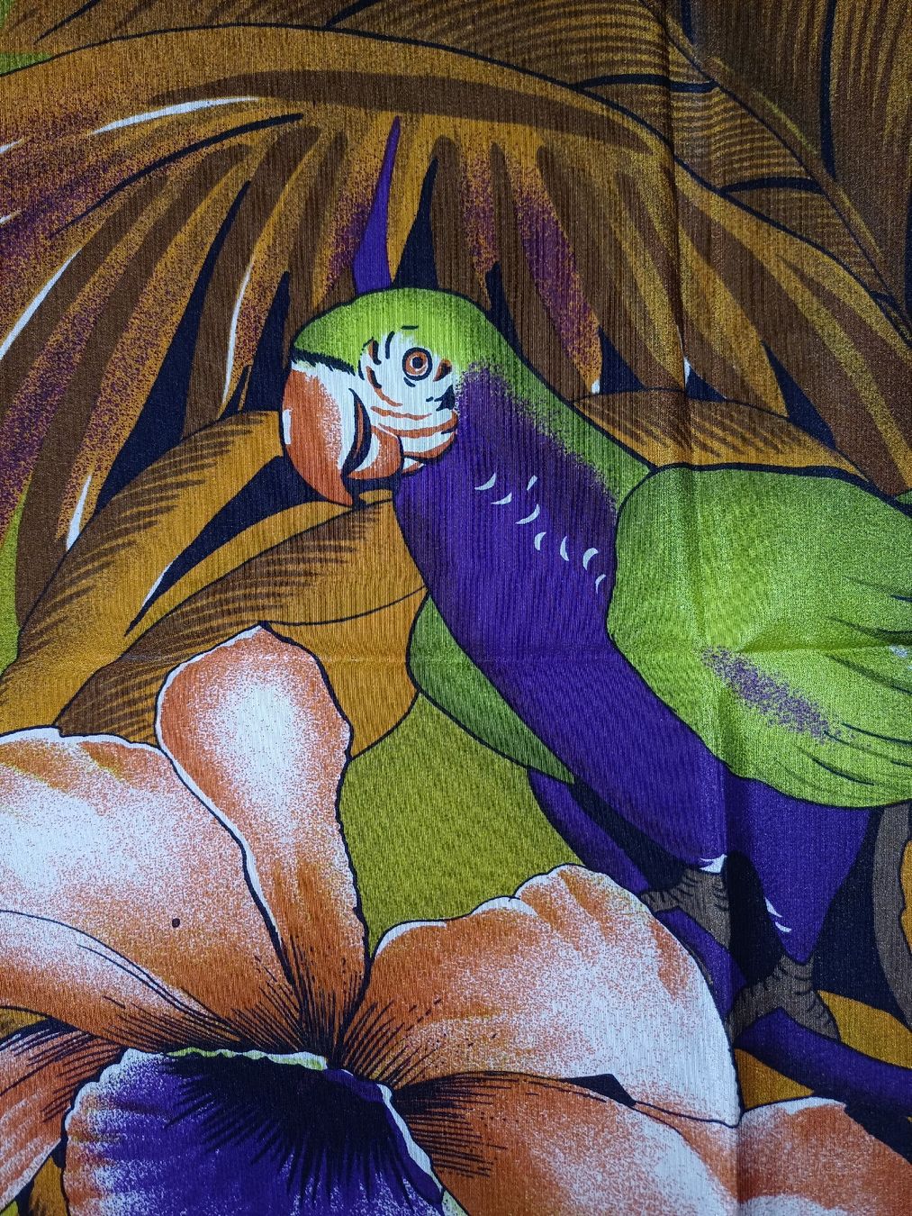 Foulard & Sciarpe: Seidenfoulard Papagei – Usato da Zürich venduto da Avocadokern 2