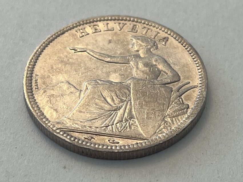 Tutti le monete: 5 Franken 1850, Sehr schön!!! – Usato da Tägerwilen venduto da Beata1sager 5