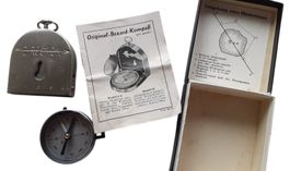 Original Bezard Kompass mit Schachtel und Anleitung