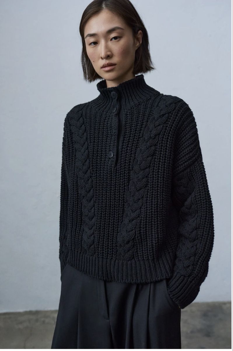 Maglioni & Felpe: Cordera cotton cable knit sweater (OS) – Nuovo (secondo la descrizione) da Basel venduto da mar_fp5q 2