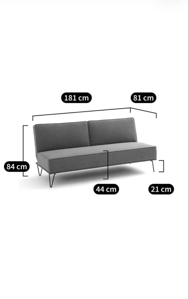 La Redoute Divani: Sofa Bed in grey color - good conditions – Usato da Zürich venduto da Franfra 3