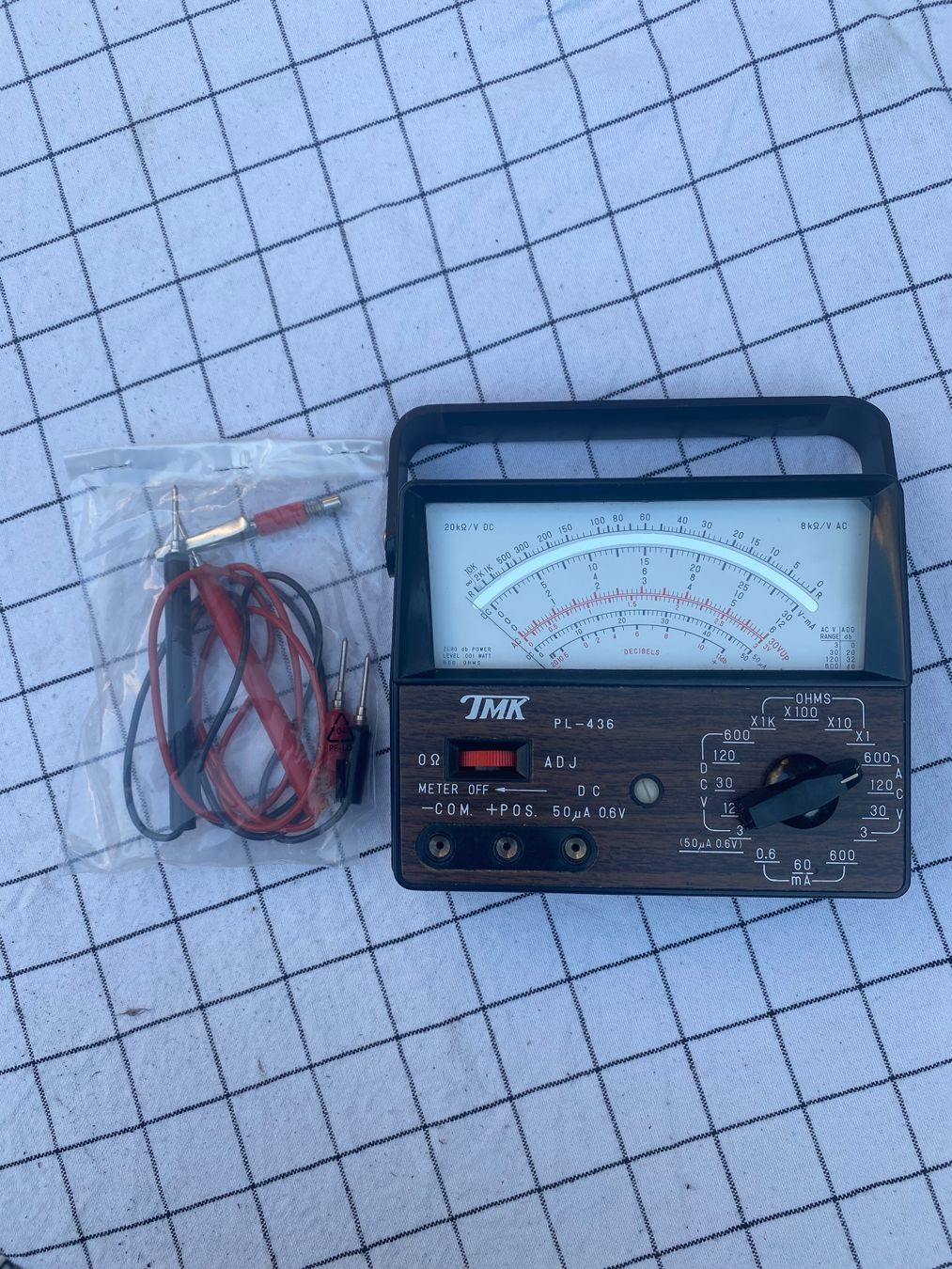 Misurare: Antiker Multimeter TMK PL-436 Analog Japan – Usato da Solothurn venduto da BORGHAGEN 5