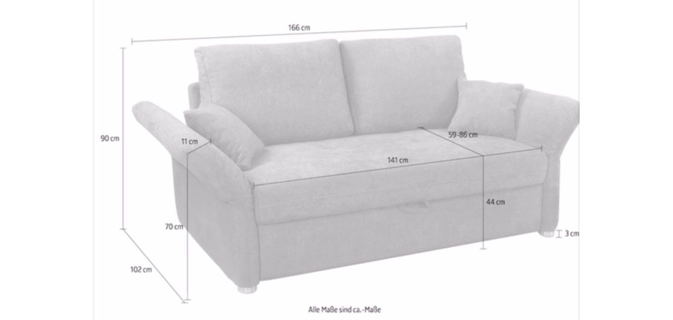Divani: Schlafsofa neuwertig ungebraucht – Nuovo (secondo la descrizione) da Volketswil venduto da swissbuy73 2